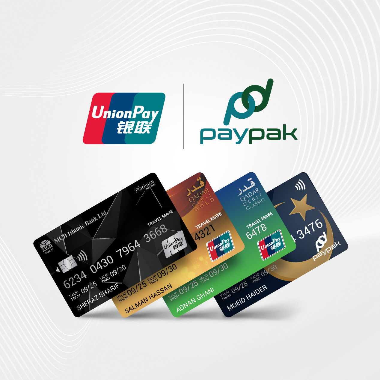 UnionPay And PayPak Debit Cards